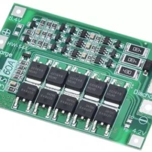 BMS 3S 60A 18650 Lithium Battery Protection Board 12.6V